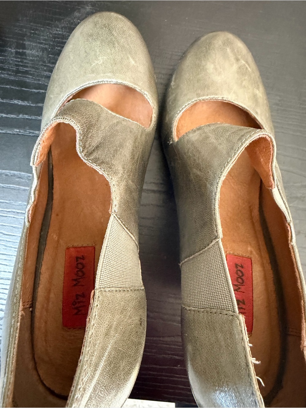 Retro Vintage Mix Mooz Heels 6 - Picture 4 of 4